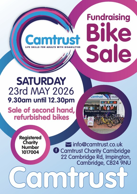 Camtrust Bike Poster for May 2026